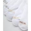 imageNautica Womens Low Cut Socks  12 Pack Cushioned Moisture Wicking Athletic No Show Socks for Women for Sports Running 410All White