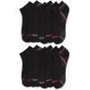 imageNautica Womens Low Cut Socks  12 Pack Cushioned Moisture Wicking Athletic No Show Socks for Women for Sports Running 410BlackPink Multi