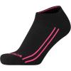 imageNautica Womens No Show Socks  12 Pack Cushioned Moisture Wicking Low Cut Womens Ankle Sock  Breathable Athletic Women SocksBlack Lines