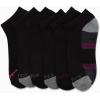 imageNautica Womens No Show Socks  6 Pack Breathable Cushioned Athletic Performance Low Cut Socks for Women Sizes 410BlackPink