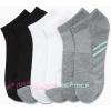 imageNautica Womens No Show Socks  6 Pack Breathable Cushioned Athletic Performance Low Cut Socks for Women Sizes 410BlackWhiteGrey
