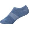 imageNautica Womens No Show Stretchy Sport Liner Socks with Non Slip Grip 6 PackDenim Assorted