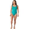 imageNautica Womens OnePiece Swimsuit  Slimming Tummy Control Bathing Suit QuickDry Fabric Bikini SwimsuitGreen Navy
