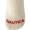 imageNautica Womens Quarter Socks  12 Pack Moisture Control Cushioned Athletic Socks for Women for Sport ampamp Gym Wear Size 410Neutral Assorted
