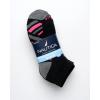 imageNautica Womens Quarter Socks  6 Pack Breathable Cushioned Athletic Performance Ankle Socks for Women Sizes 410Black Stripe
