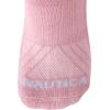 imageNautica Womens Quarter Socks  6 Pack Breathable Cushioned Athletic Performance Ankle Socks for Women Sizes 410Pink Oatmeal