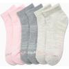 imageNautica Womens Quarter Socks  6 Pack Breathable Cushioned Athletic Performance Ankle Socks for Women Sizes 410PinkGreyTan