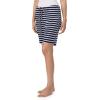 imageNautica Womens Sleep Bermuda Shorts  Lightweight Breathable Pajama Bottoms  Cotton Knit Jersey Sleepwear and LoungewearNavy Stripe