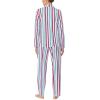 imageNautica Womens Sleepwear Long Sleeve Button Down Shirt and Pant 2Piece Pajama SetMulticolored