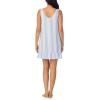 imageNautica Womens Sleeveless Nightgown Summer Lightweight Tank Sleep Dress with Ruffle Hem Lounge and SleepwearBlue Stripe