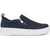 imageNautica Womens SlipOn Fashion Sneakers with Side Zipper  Comfortable LowTop Walking Shoes for Casual Everyday WearNavy