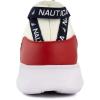 imageNautica Womens SlipOn Sneakers  Comfortable Running Shoes Stylish ampamp Easy to Wear  Perfect for Everyday WearSaffronred White Blue
