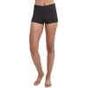 imageNautica Womens Standard MidRise Flattering Wide Waistband Boy Leg Bikini Bottom SwimsuitBlack