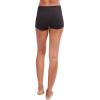 imageNautica Womens Standard MidRise Flattering Wide Waistband Boy Leg Bikini Bottom SwimsuitBlack