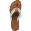 imageNautica Womens Thong Strap Sandal  Casual FlipFlop for Beach Pool and Everyday ComfortSage