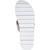imageNautica Womens Thong Strap Sandal  Casual FlipFlop for Beach Pool and Everyday ComfortTan Stripe