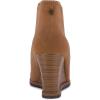 imageNautica Womens Wedge Boot  Casual Fashion High Heel SlipOn Ankle BootiesTan Maala