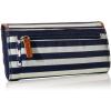 imageNautica womens The Perfect Carry All Money Manager Wallet Organizer with RFID Blocking WalletIndigoBoneSand
