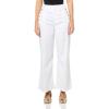 imageNautica Womens Button Pocket Wide Leg Sailor Jeans PantsBright White