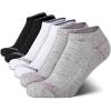 imageNautica Womens Low Cut Socks  6 Pack Breathable Cushioned Athletic Performance No Show Socks for Women Sizes 410Assorted