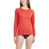 imageNautica Womens Standard Rashguard  QuickDry UPF Protection Swim Shirt Pool Beach Hiking Yoga VolleyballCherry