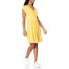 imageNautica Womens Wrap Short Sleeve Stripe DressDaffodilIvory