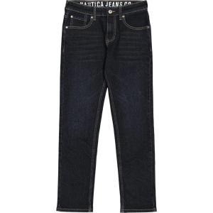imageNautica Boys Classic Fit Straight Leg Denim Jeans 5Pocket Style Zipper Fly ampamp Button ClosureLegacy Reservoir