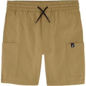 imageNautica Boys Pullon Cargo Shorts Drawstring ClosureSandy Bar