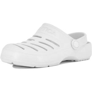 imageNautica Womens Clogs  Athletic Sports Sandal  Water Shoes SlipOn with Adjustable Back Strap  Beach Sports Shoe  River EdgeWhite