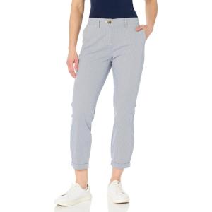 imageNautica Womens Montauk Chino PantsBlueWhite