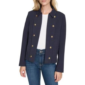imageNautica Womens Open Front Knit Captains JacketNight Sky