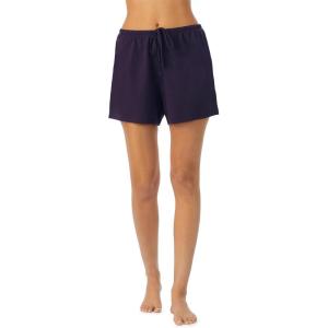 imageNautica Womens Sleep Shorts  MidThigh Lightweight Breathable Pajama Bottoms  Cotton Knit Jersey Sleepwear and LoungewearEggplant