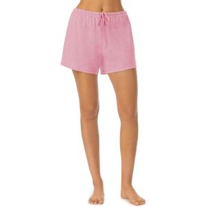 imageNautica Womens Sleep Shorts  MidThigh Lightweight Breathable Pajama Bottoms  Cotton Knit Jersey Sleepwear and LoungewearHeather Pink