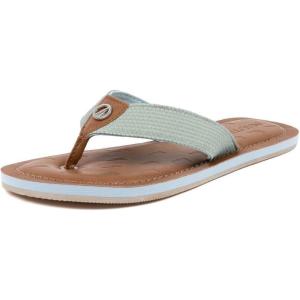 imageNautica Womens Thong Strap Sandal  Casual FlipFlop for Beach Pool and Everyday ComfortSage