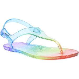 imageNautica Womens Thong Strap Sandal FlipFlop Boat SlideRainbowgustava