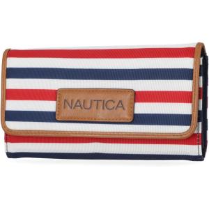 imageNautica womens The Perfect Carry All Money Manager Wallet Organizer with RFID Blocking WalletAmericana