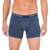 imageNautica Mens 4 Pack Heather Stretch Boxer BriefsBlue  Red  Gray  Sea Mist Red Heather