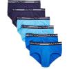 imageNautica Mens 6 Pack Classic Cotton Fly Front BriefsMulticolor