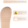imageNautica Mens Athletic Slides Sport Shower Sandals for Indoor ampamp Outdoor  Lightweight Durable and ComfortableKhaki