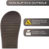 imageNautica Mens Athletic Slides Sport Shower Sandals for Indoor ampamp Outdoor  Lightweight Durable and ComfortableOlive Black