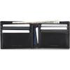 imageNautica Mens Bifold Leather Wallet  RFID Blocking  ID Window  Card Slots  Organization  Durable  StylishEnameled Logo  Black