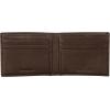 imageNautica Mens Bifold Leather Wallet  RFID Blocking  ID Window  Card Slots  Organization  Durable  StylishEnameled Logo  Brown