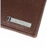 imageNautica Mens Bifold Leather Wallet  RFID Blocking  ID Window  Card Slots  Organization  Durable  StylishEnameled Logo  Brown