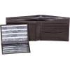 imageNautica Mens Bifold Leather Wallet  RFID Blocking  ID Window  Card Slots  Organization  Durable  StylishJClass  Brown