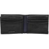 imageNautica Mens Bifold Leather Wallet  RFID Blocking  ID Window  Card Slots  Organization  Durable  StylishRubberLeather  Black