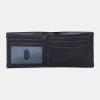 imageNautica Mens Bifold Leather Wallet  RFID Blocking  ID Window  Card Slots  Organization  Durable  StylishRubberLeather  Black