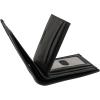 imageNautica Mens Bifold Leather Wallet  RFID Blocking  ID Window  Card Slots  Organization  Durable  StylishRubberLeather  Black