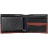imageNautica Mens Bifold Leather Wallet  RFID Blocking  ID Window  Card Slots  Organization  Durable  StylishTwo Tone  BlackCognac