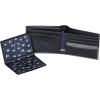 imageNautica Mens Bifold Leather Wallet  RFID Blocking  ID Window  Card Slots  Organization  Durable  StylishTwo Tone  BlackGrey