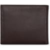 imageNautica Mens Bifold Leather Wallet  RFID Blocking  ID Window  Card Slots  Organization  Durable  Stylishmbroidered Sail  Brown
